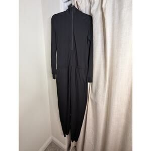 Beyond Yoga Ski Weekend Jumpsuit Black Soft Athleisure Sz S